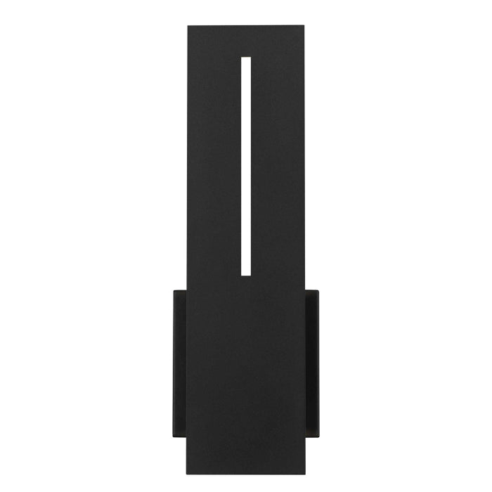 Alteck Lighting AW0109-3CCT-W Slot 1-lt 15" Tall LED Outdoor Wall Sconce, 3CCT Selectable