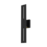 Alteck Lighting AW0110-3CCT-W Slot 1-lt 24" Tall LED Outdoor Wall Sconce, 3CCT Selectable