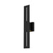 Alteck Lighting AW0110-3CCT-W Slot 1-lt 24" Tall LED Outdoor Wall Sconce, 3CCT Selectable