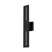 Alteck Lighting AW0110-3CCT-W Slot 1-lt 24" Tall LED Outdoor Wall Sconce, 3CCT Selectable