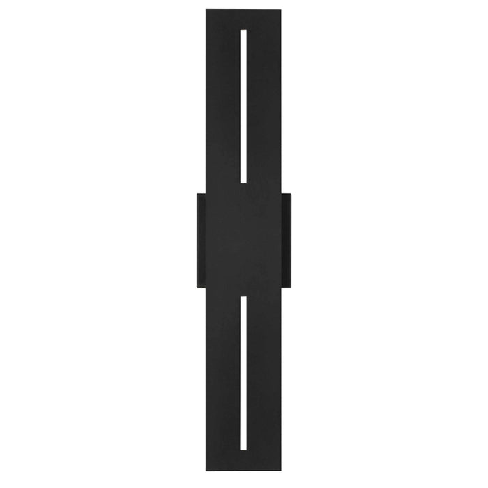 Alteck Lighting AW0110-3CCT-W Slot 1-lt 24" Tall LED Outdoor Wall Sconce, 3CCT Selectable