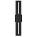Alteck Lighting AW0110-3CCT-W Slot 1-lt 24" Tall LED Outdoor Wall Sconce, 3CCT Selectable