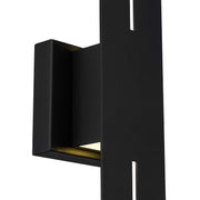 Alteck Lighting AW0110-3CCT-W Slot 1-lt 24" Tall LED Outdoor Wall Sconce, 3CCT Selectable