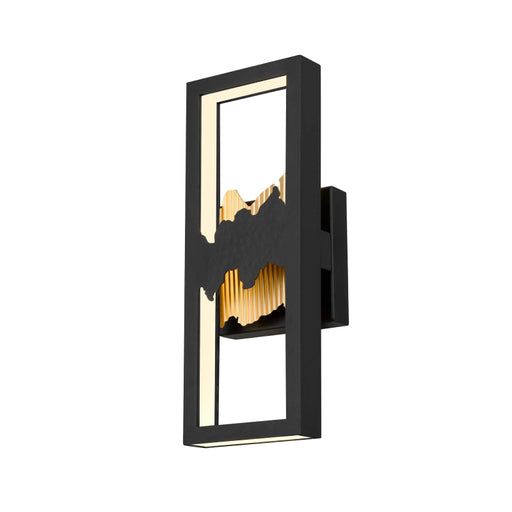 Alteck Lighting AW0111-3CCT-W Sunrize 1-lt 15" Tall LED Outdoor Wall Sconce, 3CCT Selectable