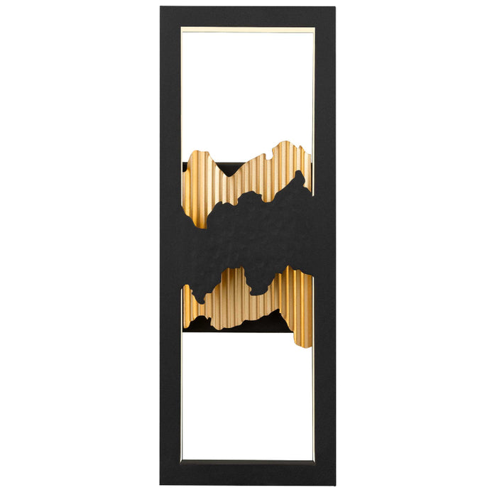 Alteck Lighting AW0111-3CCT-W Sunrize 1-lt 15" Tall LED Outdoor Wall Sconce, 3CCT Selectable