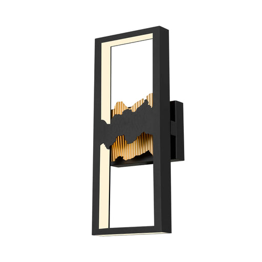 Alteck Lighting AW0112-3CCT-W Sunrize 1-lt 22" Tall LED Outdoor Wall Sconce, 3CCT Selectable