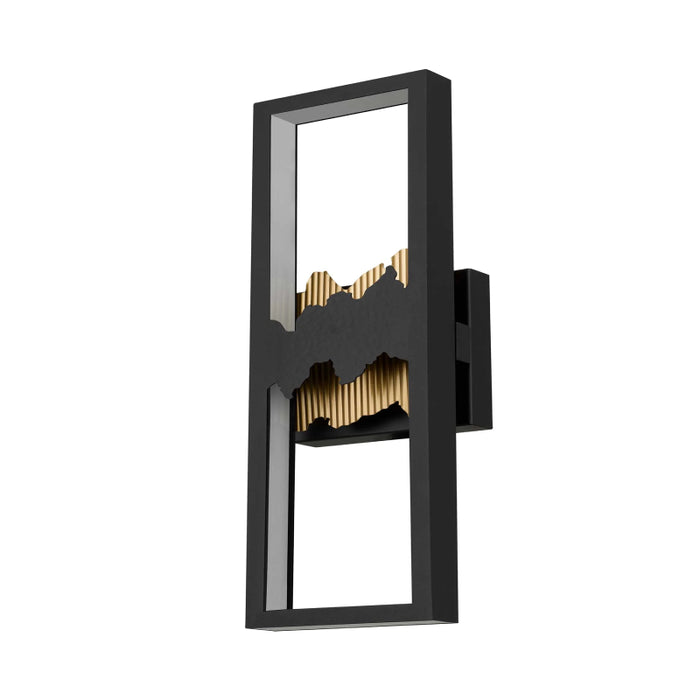 Alteck Lighting AW0112-3CCT-W Sunrize 1-lt 22" Tall LED Outdoor Wall Sconce, 3CCT Selectable