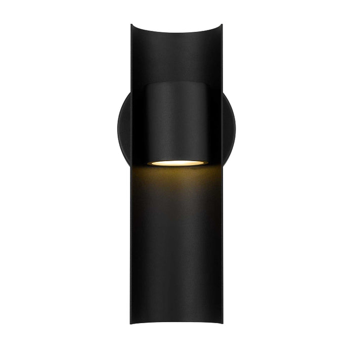 Alteck Lighting AW0113-3CCT-W Hugo 1-lt 12" Tall LED Outdoor Wall Sconce, 3CCT Selectable