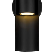 Alteck Lighting AW0114-3CCT-W Hugo 1-lt 14" Tall LED Outdoor Wall Sconce, 3CCT Selectable