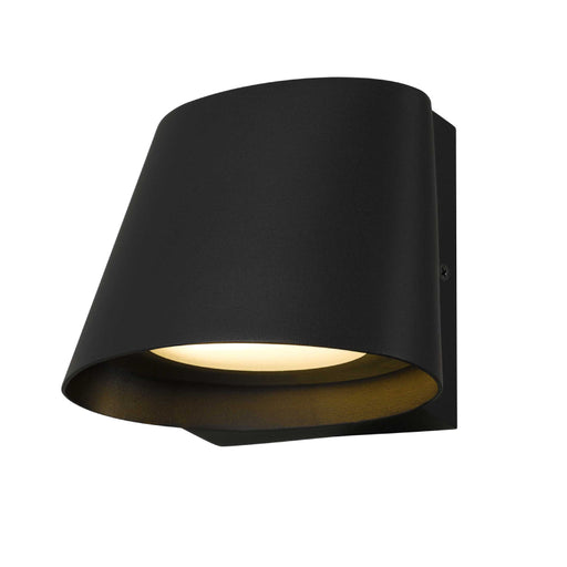 Alteck Lighting AW0115-3CCT-W Grace 1-lt 5" Tall LED Outdoor Wall Sconce, 3CCT Selectable