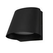Alteck Lighting AW0115-3CCT-W Grace 1-lt 5" Tall LED Outdoor Wall Sconce, 3CCT Selectable
