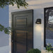 Alteck Lighting AW0115-3CCT-W Grace 1-lt 5" Tall LED Outdoor Wall Sconce, 3CCT Selectable