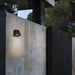Alteck Lighting AW0115-3CCT-W Grace 1-lt 5" Tall LED Outdoor Wall Sconce, 3CCT Selectable