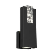 Alteck Lighting AW0116-3CCT-W Mille 1-lt 13" Tall LED Outdoor Wall Sconce, 3CCT Selectable