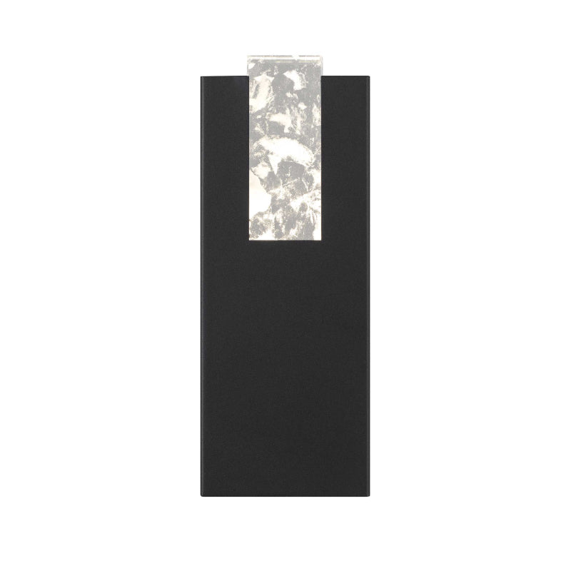Alteck Lighting AW0116-3CCT-W Mille 1-lt 13" Tall LED Outdoor Wall Sconce, 3CCT Selectable