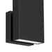 Alteck Lighting AW0116-3CCT-W Mille 1-lt 13" Tall LED Outdoor Wall Sconce, 3CCT Selectable