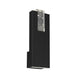 Alteck Lighting AW0117-3CCT-W Mille 1-lt 18" Tall LED Outdoor Wall Sconce, 3CCT Selectable