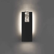 Alteck Lighting AW0117-3CCT-W Mille 1-lt 18" Tall LED Outdoor Wall Sconce, 3CCT Selectable