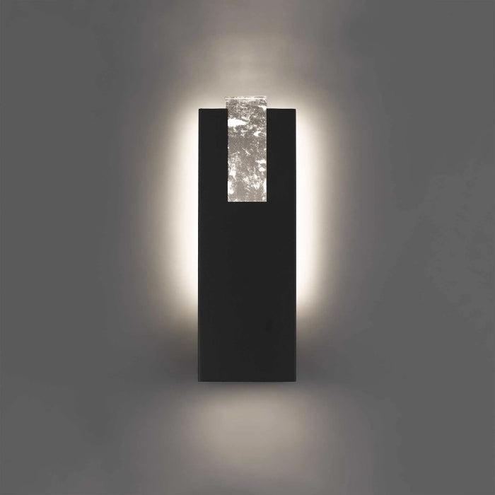 Alteck Lighting AW0117-3CCT-W Mille 1-lt 18" Tall LED Outdoor Wall Sconce, 3CCT Selectable