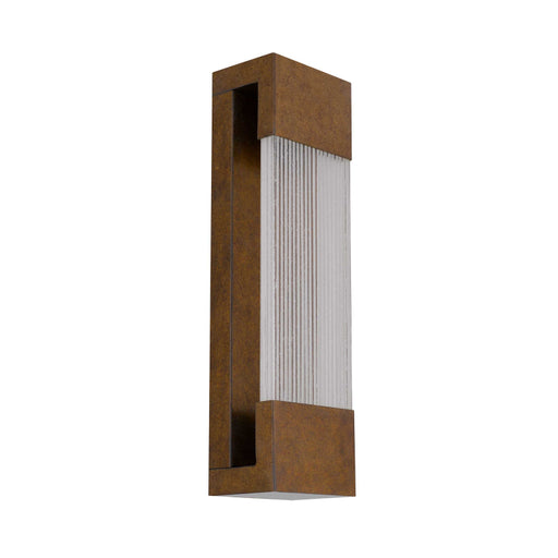 Alteck Lighting AW0119-3CCT-W Mystic 1-lt 20" Tall LED Outdoor Wall Sconce, 3CCT Selectable