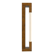 Alteck Lighting AW0119-3CCT-W Mystic 1-lt 20" Tall LED Outdoor Wall Sconce, 3CCT Selectable