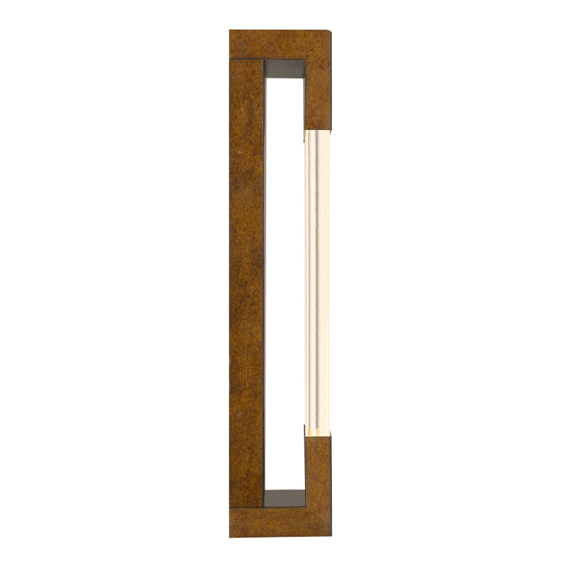 Alteck Lighting AW0119-3CCT-W Mystic 1-lt 20" Tall LED Outdoor Wall Sconce, 3CCT Selectable