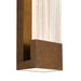 Alteck Lighting AW0119-3CCT-W Mystic 1-lt 20" Tall LED Outdoor Wall Sconce, 3CCT Selectable