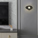 Alteck Lighting AW0120-3CCT-W Tenere 1-lt 8" Tall LED Outdoor Wall Sconce, 3CCT Selectable - Black/Gold Marble