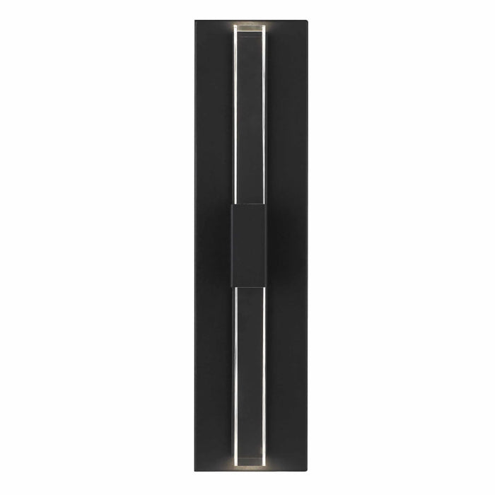 Alteck Lighting AW0121-3CCT-W Arles 1-lt 18" Tall LED Outdoor Wall Sconce, 3CCT Selectable