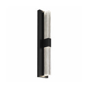 Alteck Lighting AW0122-3CCT-W Arles 1-lt 25" Tall LED Outdoor Wall Sconce, 3CCT Selectable