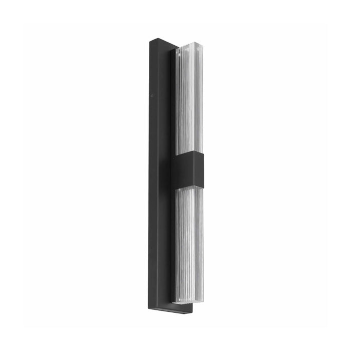 Alteck Lighting AW0122-3CCT-W Arles 1-lt 25" Tall LED Outdoor Wall Sconce, 3CCT Selectable