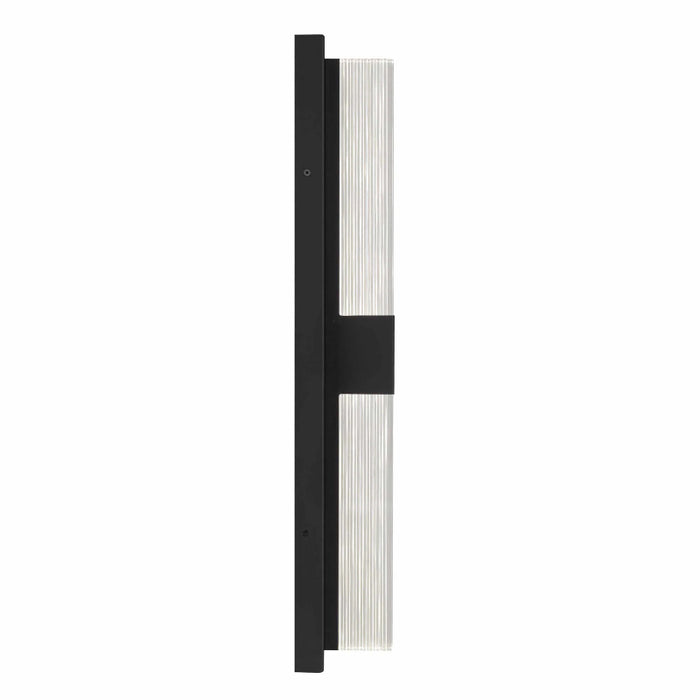 Alteck Lighting AW0122-3CCT-W Arles 1-lt 25" Tall LED Outdoor Wall Sconce, 3CCT Selectable