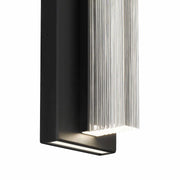 Alteck Lighting AW0122-3CCT-W Arles 1-lt 25" Tall LED Outdoor Wall Sconce, 3CCT Selectable