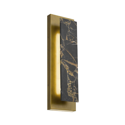 Alteck Lighting AW0123-3CCT-W Zoey 1-lt 18" Tall LED Outdoor Wall Sconce, 3CCT Selectable