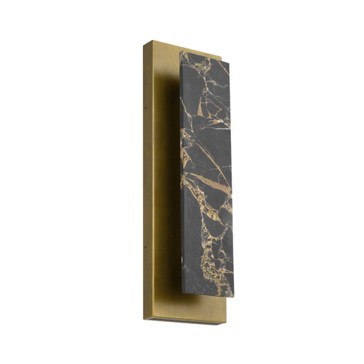 Alteck Lighting AW0123-3CCT-W Zoey 1-lt 18" Tall LED Outdoor Wall Sconce, 3CCT Selectable