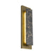 Alteck Lighting AW0124-3CCT-W Zoey 1-lt 24" Tall LED Outdoor Wall Sconce, 3CCT Selectable