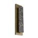 Alteck Lighting AW0124-3CCT-W Zoey 1-lt 24" Tall LED Outdoor Wall Sconce, 3CCT Selectable