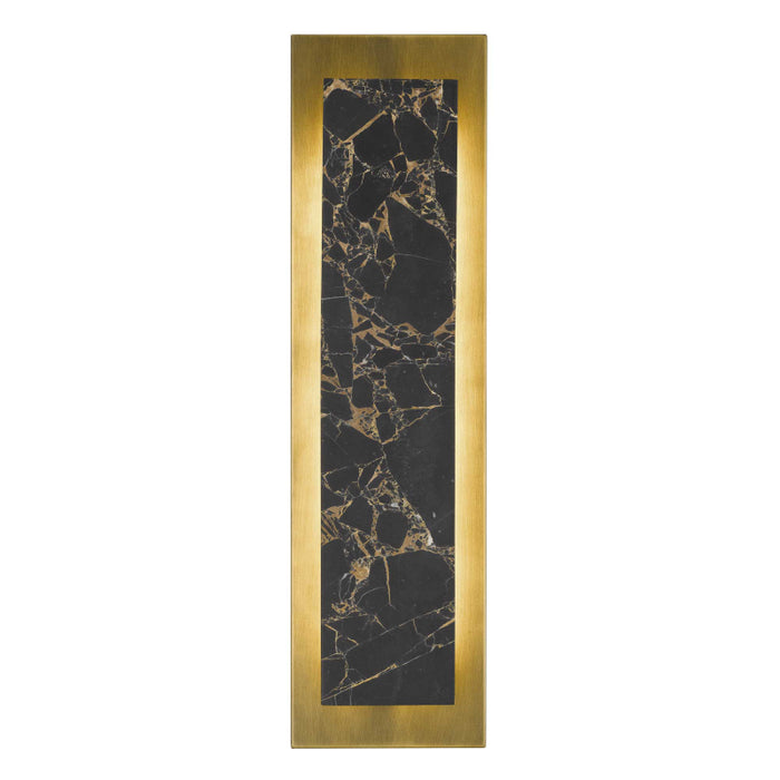 Alteck Lighting AW0124-3CCT-W Zoey 1-lt 24" Tall LED Outdoor Wall Sconce, 3CCT Selectable