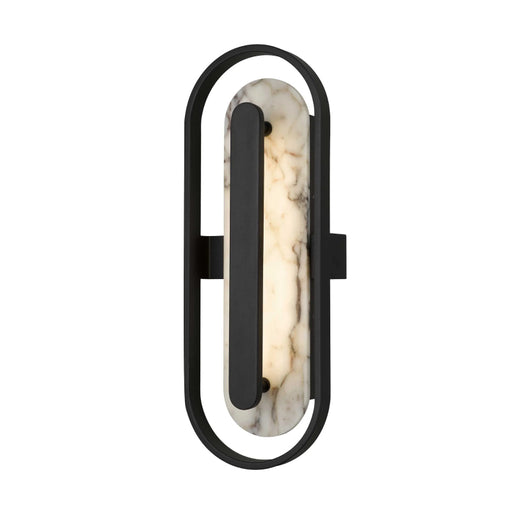Alteck Lighting AW0125-3CCT-W Roundabout 1-lt 22" Tall LED Outdoor Wall Sconce, 3CCT Selectable