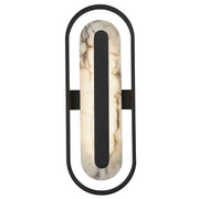 Alteck Lighting AW0125-3CCT-W Roundabout 1-lt 22" Tall LED Outdoor Wall Sconce, 3CCT Selectable