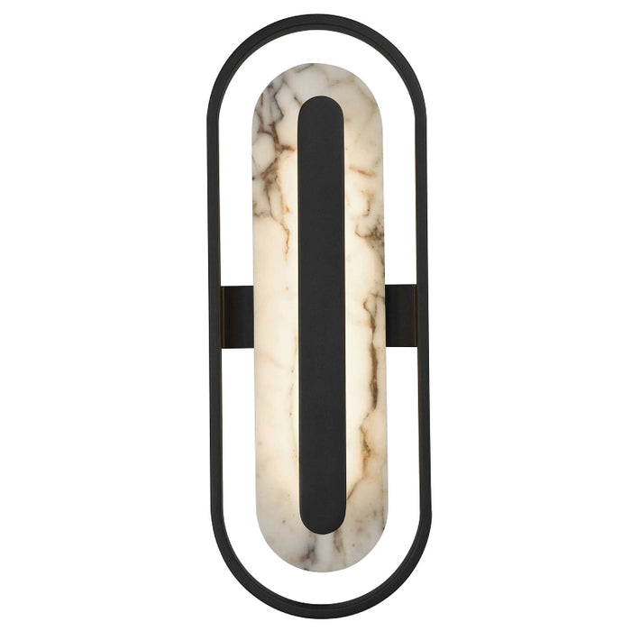 Alteck Lighting AW0125-3CCT-W Roundabout 1-lt 22" Tall LED Outdoor Wall Sconce, 3CCT Selectable