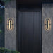 Alteck Lighting AW0125-3CCT-W Roundabout 1-lt 22" Tall LED Outdoor Wall Sconce, 3CCT Selectable