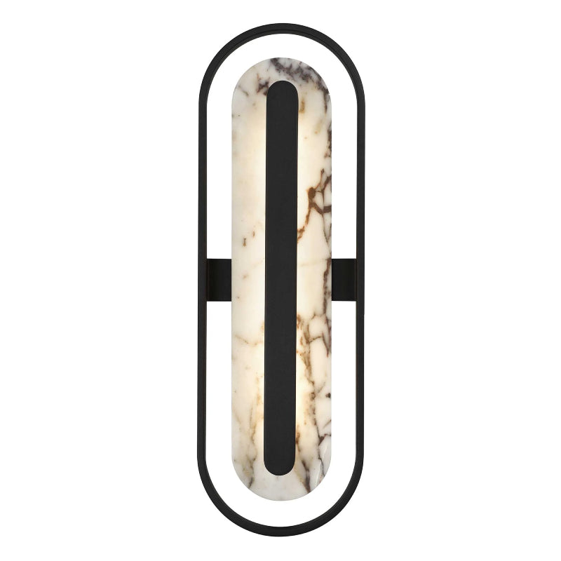 Alteck Lighting AW0126-3CCT-W Roundabout 1-lt 28" Tall LED Outdoor Wall Sconce, 3CCT Selectable