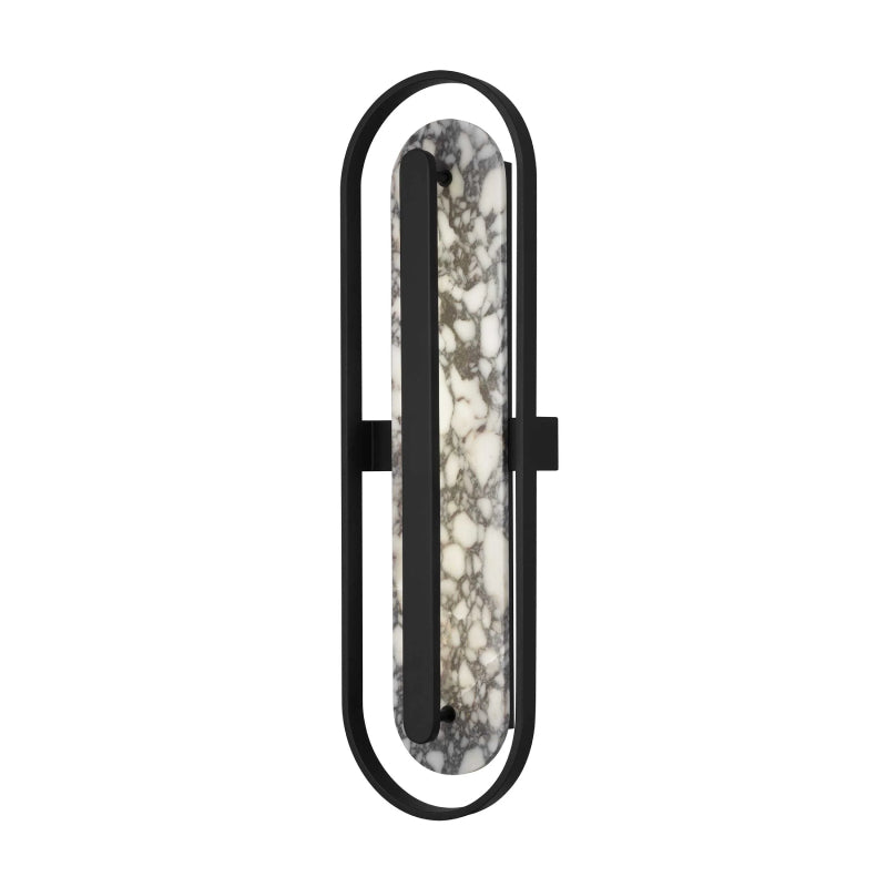 Alteck Lighting AW0127-3CCT-W Roundabout 1-lt 34" Tall LED Outdoor Wall Sconce, 3CCT Selectable