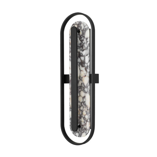 Alteck Lighting AW0127-3CCT-W Roundabout 1-lt 34" Tall LED Outdoor Wall Sconce, 3CCT Selectable