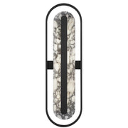Alteck Lighting AW0127-3CCT-W Roundabout 1-lt 34" Tall LED Outdoor Wall Sconce, 3CCT Selectable