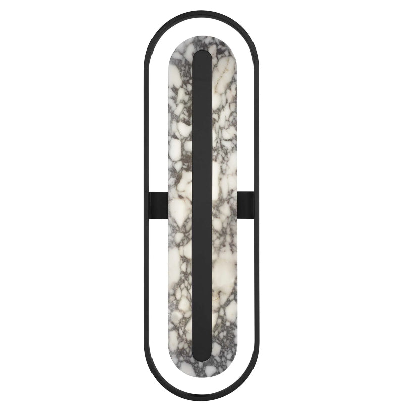 Alteck Lighting AW0127-3CCT-W Roundabout 1-lt 34" Tall LED Outdoor Wall Sconce, 3CCT Selectable