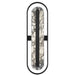 Alteck Lighting AW0127-3CCT-W Roundabout 1-lt 34" Tall LED Outdoor Wall Sconce, 3CCT Selectable