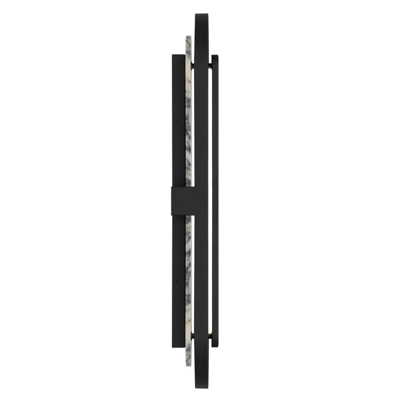 Alteck Lighting AW0127-3CCT-W Roundabout 1-lt 34" Tall LED Outdoor Wall Sconce, 3CCT Selectable