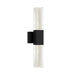 Alteck Lighting AW0129-3CCT-W Folio 1-lt 24" Tall LED Outdoor Wall Sconce, 3CCT Selectable